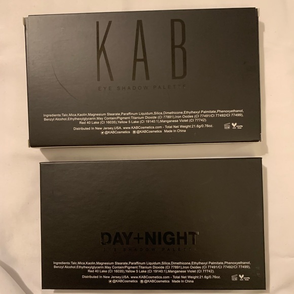 KAB Cosmetics - Day + Night Eyeshadow Palette BNIB - Picture 5 of 5
